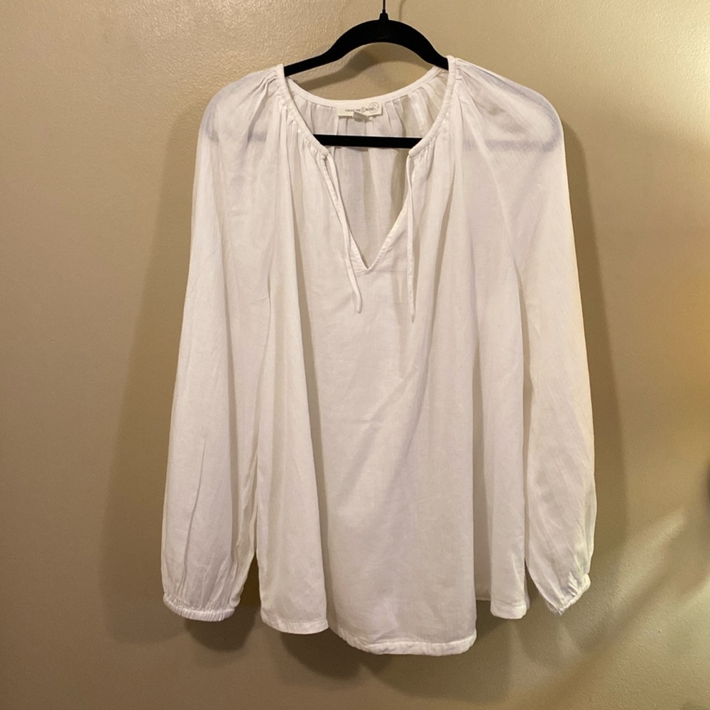 Treasure and Bond White Bohemian Blouse - S